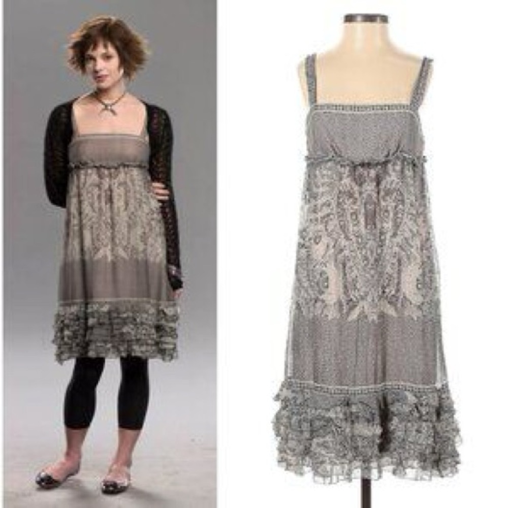 Alice Cullen Oleada Twilight dress by Diane Von Furstenberg Silk Baby doll